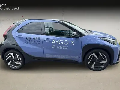 Used Toyota Aygo X Design 116 HP (85 kW) 2026 Blue SUV