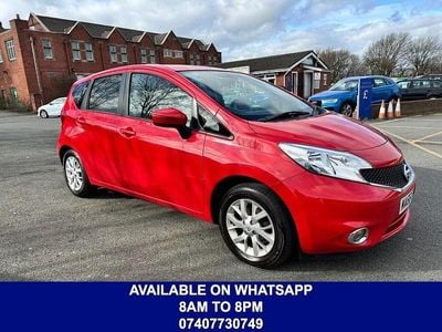 Begagnad Nissan Note Acenta Premium 80 HK (58 kW) 2016 Röd Halvkombi