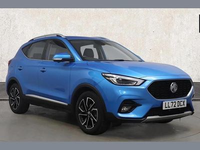 Used MG ZS Exclusive 110 HP (80 kW) 2022 Blue Sedan