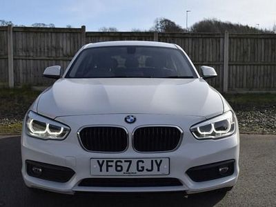 Used BMW 116 Sport Line 116 HP (85 kW) 2017 White Hatchback