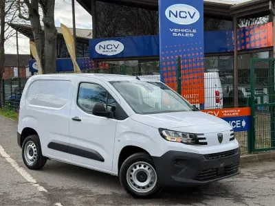 New Peugeot Partner 131 HP (96 kW) 2025 White MPV