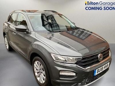 Grey Used 2018 VW T-Roc SE SUV | £12,350 (Fair price)
