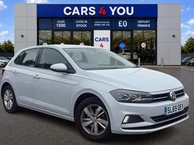 Used VW Polo SE 95 HP (69 kW) 2019 Silver Hatchback