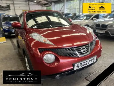 Used Nissan Juke Acenta 117 HP (86 kW) 2013 Red SUV