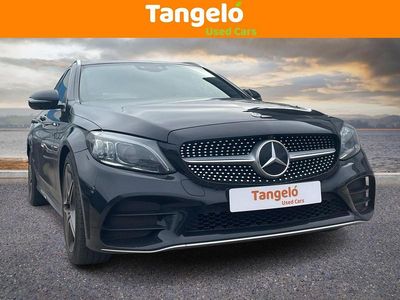 Used Mercedes C220 AMG line 2019 Black Estate