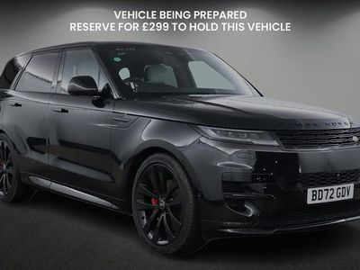Used Land Rover Range Rover Sport First Edition 350 HP (257 kW) 2022 Santorini black SUV