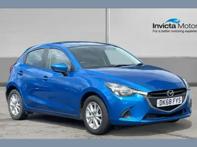 Used Mazda 2 73 HP (53 kW) 2018 Blue Hatchback