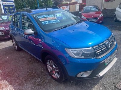 Used Dacia Sandero Lauréate 90 HP (66 kW) 2017 Blue Hatchback