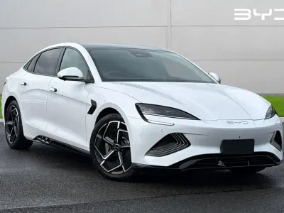 New BYD Seal 389 kW (530 HP) 2025 White Sedan