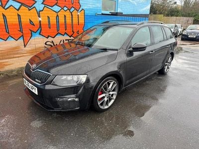 Black Used 2017 Skoda Octavia vRS Estate | £6,495 (Fair price)