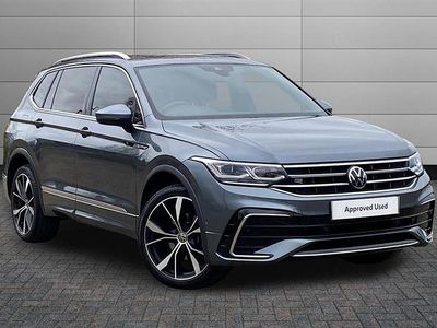 Used VW Tiguan Allspace R-line 150 HP (110 kW) 2022 Platinum grey SUV