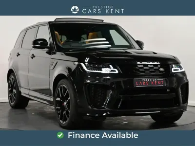 Used Land Rover Range Rover Sport SVR 566 HP (416 kW) 2019 Black SUV