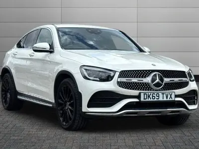 Used Mercedes GLC300 AMG line 242 HP (177 kW) 2019 White SUV