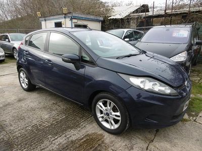 Used Ford Fiesta Style 2009 Blue Hatchback