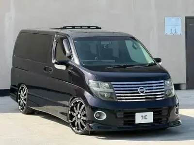 Used Nissan Elgrand 2005 Black MPV