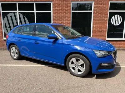 Used Skoda Scala SE 115 HP (84 kW) 2019 Blue Hatchback