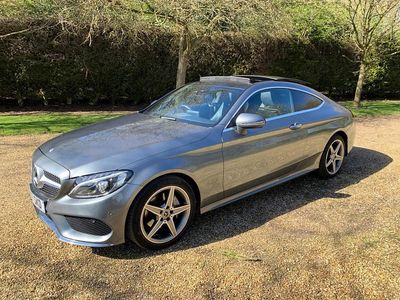 Used Mercedes C200 AMG Line Premium Plus 184 HP (135 kW) 2017 Grey Coupe