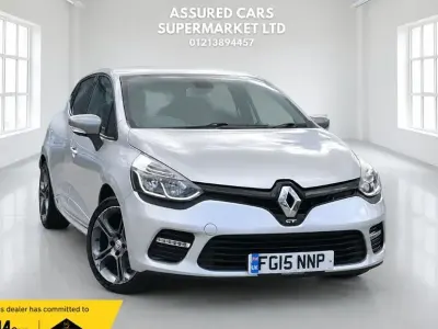 Used Renault Clio GT-Line 120 HP (88 kW) 2015 Silver Hatchback