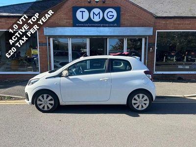 White Used 2014 Peugeot 108 Active Hatchback | £5,995 (Expensive)