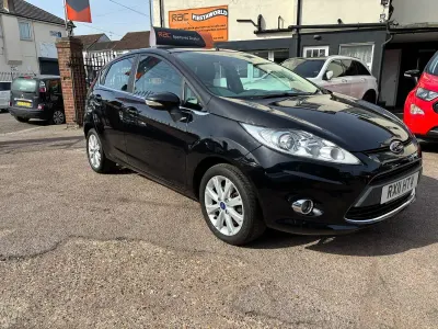 Used Ford Fiesta Zetec 2011 Black Hatchback