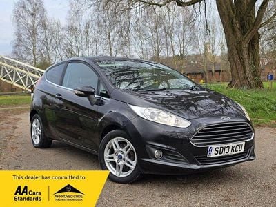 Used Ford Fiesta Zetec 2013 Black Hatchback