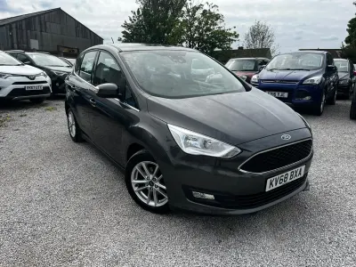 Begagnad Ford C-MAX Zetec 120 HK (88 kW) 2018 Grå Minibuss