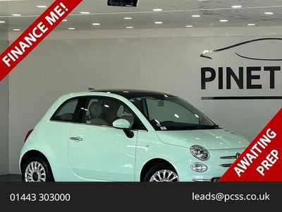 Used Fiat 500 Lounge 69 HP (50 kW) 2018 Green Hatchback