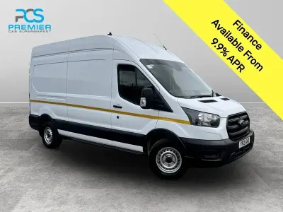 Begagnad Ford Transit 130 HK (95 kW) 2021 Vit Van