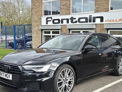 Used Audi A6 Black Edition 204 HP (150 kW) 2021 Black Estate
