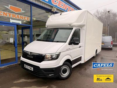 Used MAN TGE 140 HP (102 kW) 2022 White Van