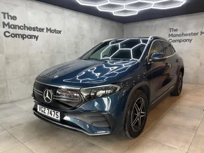 Used Mercedes EQA250 AMG line 139 kW (190 HP) 2022 Blue SUV
