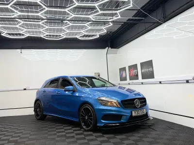 Used Mercedes A200 AMG 2014 Blue Hatchback