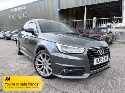 Used Audi A1 Sportback S-Line 116 HP (85 kW) 2016 Grey Hatchback
