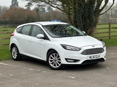 Used Ford Focus Titanium 2016 White Hatchback