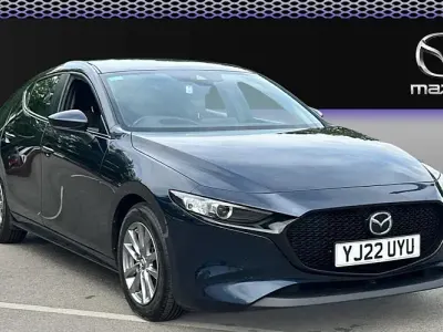 Used Mazda 3 122 HP (89 kW) 2022 Blue Hatchback