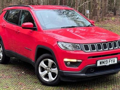 Red Used 2019 Jeep Compass Longitude SUV | £9,390 (Fair price)