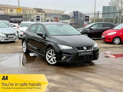 Used Seat Ibiza FR 95 HP (69 kW) 2018 Black Hatchback