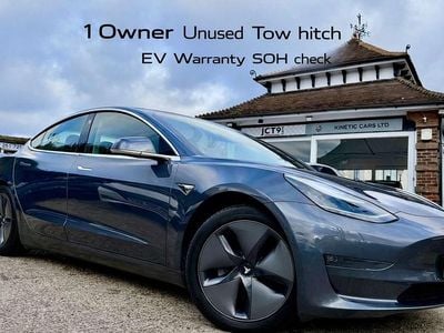 Grey Used 2020 Tesla Model 3 Long Range AWD Sedan | £16,444 (Good price)