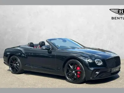 Used Bentley Continental GT Convertible 635 HP (467 kW) 2020 Black Cabriolet