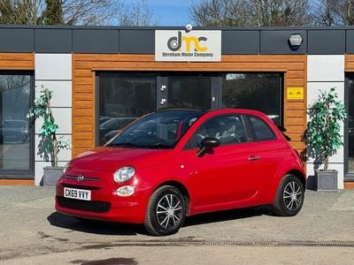 Used Fiat 500 Pop 2019 Red Cabriolet