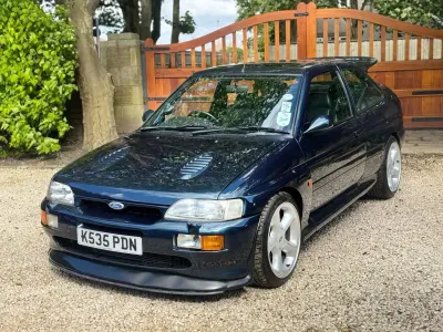 Used Ford Escort RS 227 HP (166 kW) 1993 Green Hatchback