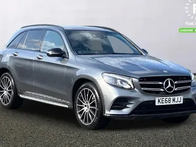 Used Mercedes GLC220 AMG line 170 HP (125 kW) 2019 Grey SUV