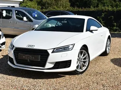 Used Audi TT Sport 230 HP (169 kW) 2015 White Coupe