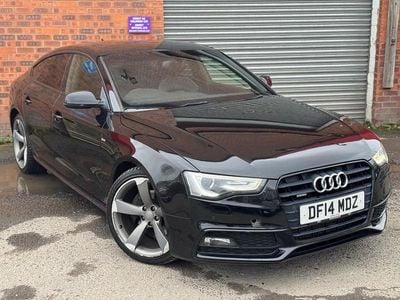 Used Audi A5 Sportback Advanced 245 HP (180 kW) 2014 Black Hatchback