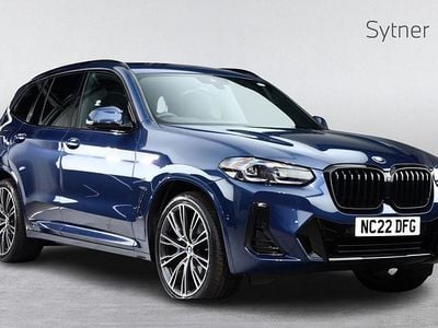Used BMW X3 M Sport 282 HP (207 kW) 2022 Blue SUV