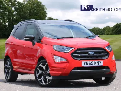 Used Ford Ecosport ST-Line 125 HP (91 kW) 2019 Red SUV