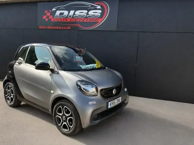 Used Smart ForTwo Coupé Premium 90 HP (66 kW) 2016 Grey Coupe