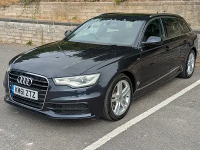 Used Audi A6 S-Line 2012 Blue Estate