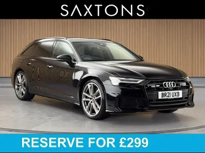 Used Audi S6 Comfort 2021 Myth black metallic/myth black metallic Estate