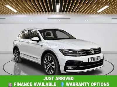 Used VW Tiguan R-line 150 HP (110 kW) 2018 White SUV